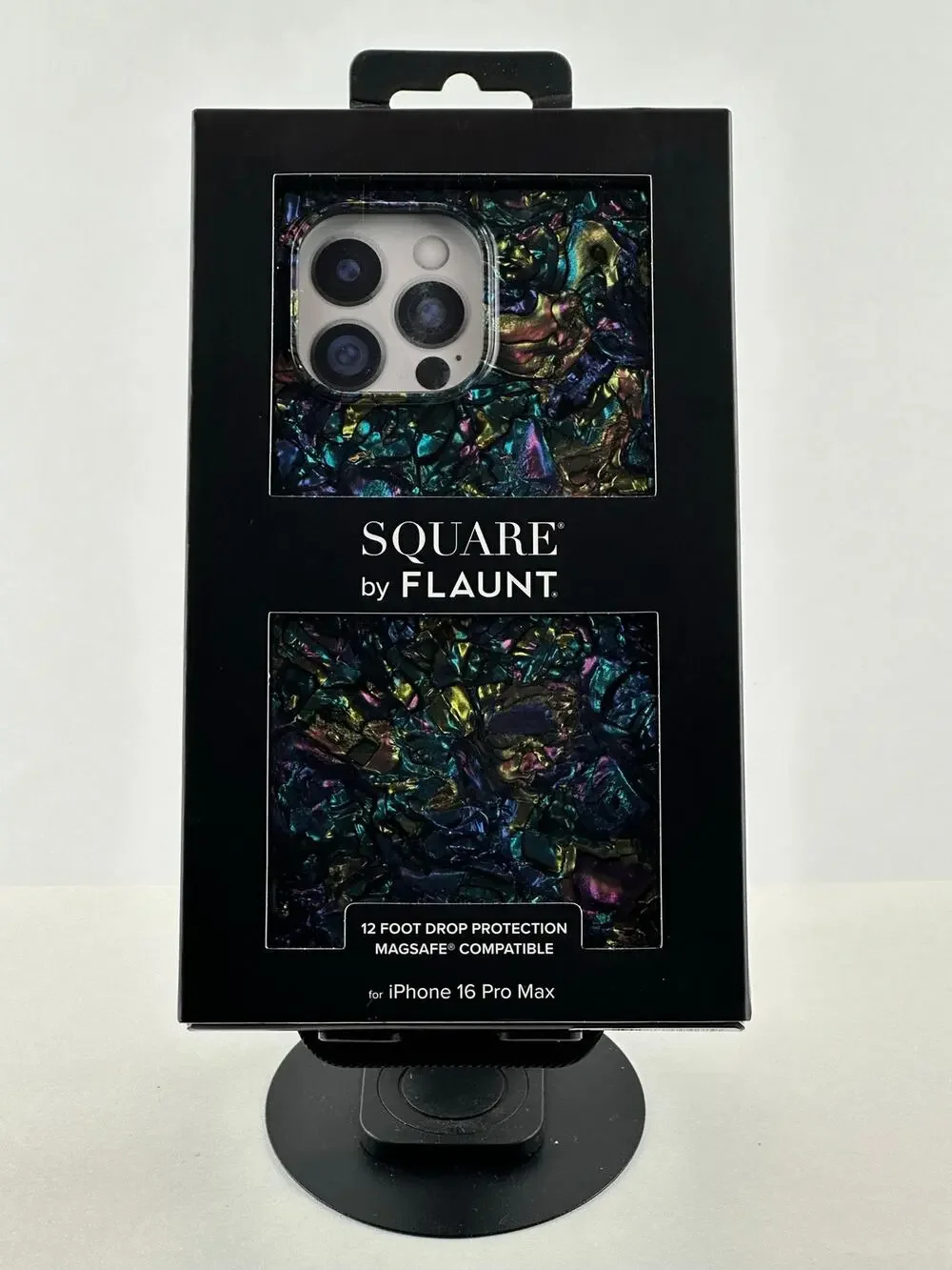 Square by Flaunt iPhone 16 Pro Max Multicolor Abalone Case NWT MSRP: $55.00